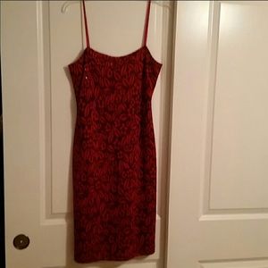 St. John Evening red dress - size 6